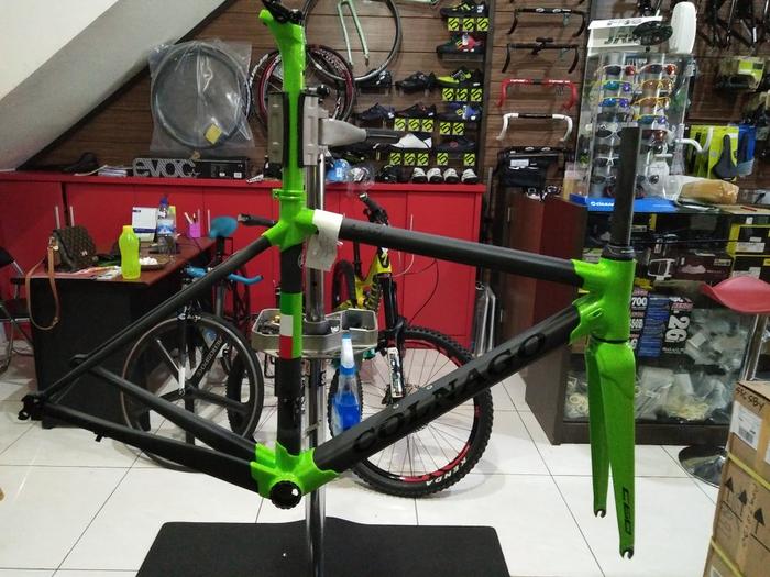 Gambar frame colnago c60 48s 3colour green 2016 dari andrwshop undefined Tokopedia