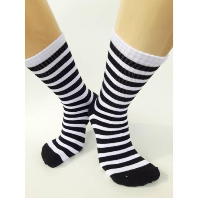 Gambar kaos kaki zebra oldschool bahan bagus tebal dari kokozostore undefined Tokopedia