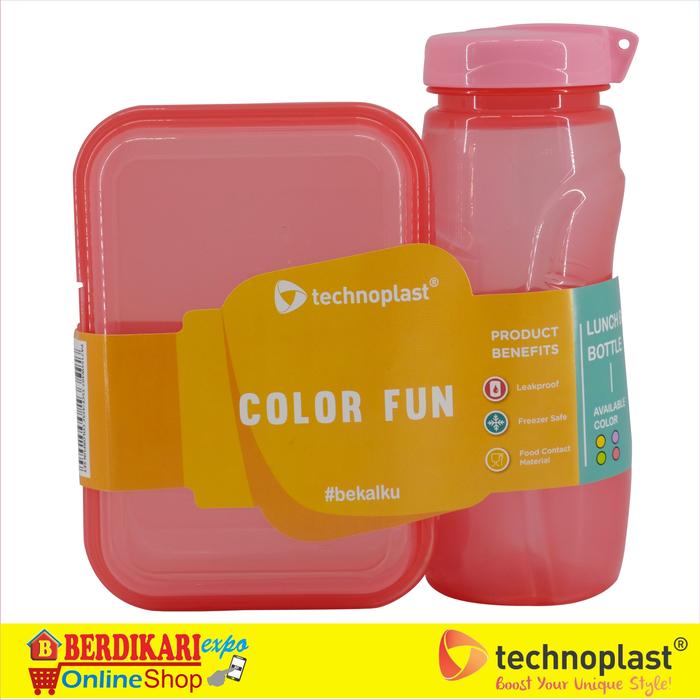 Jual Technoplast Colorfun Set Merah Kota Sukabumi Berdikari Expo Sukabumi Tokopedia