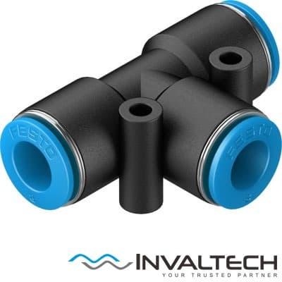 Gambar FESTO PUSH IN T-CONNECTOR ( QST FITTING TEE ) - 8 dari INVALTECH undefined Tokopedia