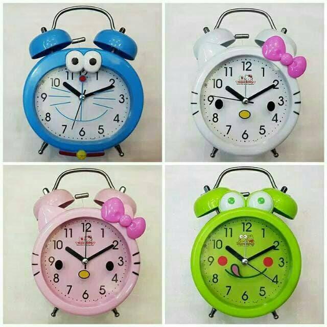 Gambar Jual Alarm Clock Karakter Lucu - Jam Weker - Jam Meja dari Mercy Shopy undefined Tokopedia