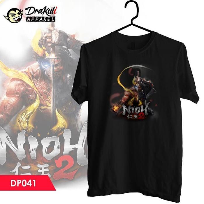 Gambar T Shirt DP041 - Nioh 2 - Hitam, M dari Drakuli Games Store undefined Tokopedia