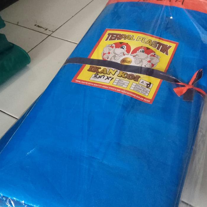 Gambar terpal kolam 2x2x1 A10 dari felix farm undefined Tokopedia