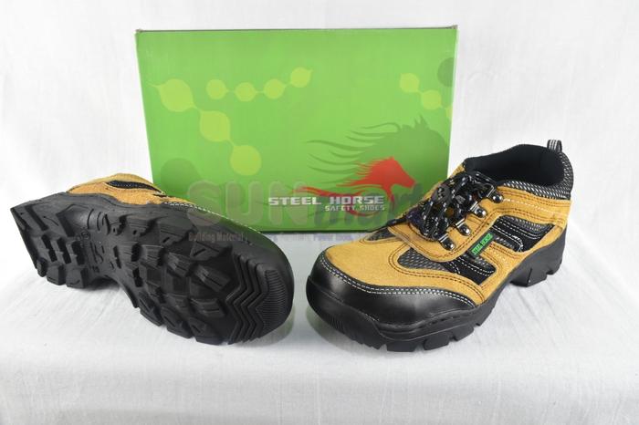 Gambar SEPATU STEEL HORSE SEFETY 9130 - 8 dari SUNMART MAKASSAR undefined Tokopedia
