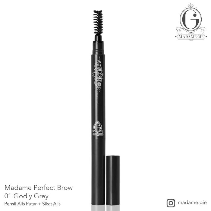 Gambar MADAME GIE MADAME PERFECT BROW - PENSIL ALIS - 01 GODLY GREY dari agogostore undefined Tokopedia