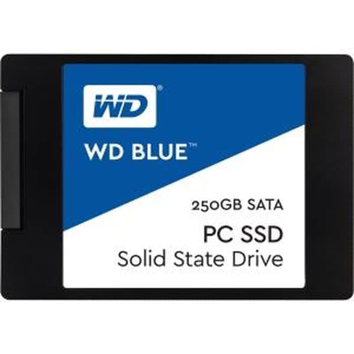 Gambar WD Blue 3D Nand SSD 250GB - WDC Western Digital 250 GB Sata3 2.5" dari Megahardwarecom undefined Tokopedia