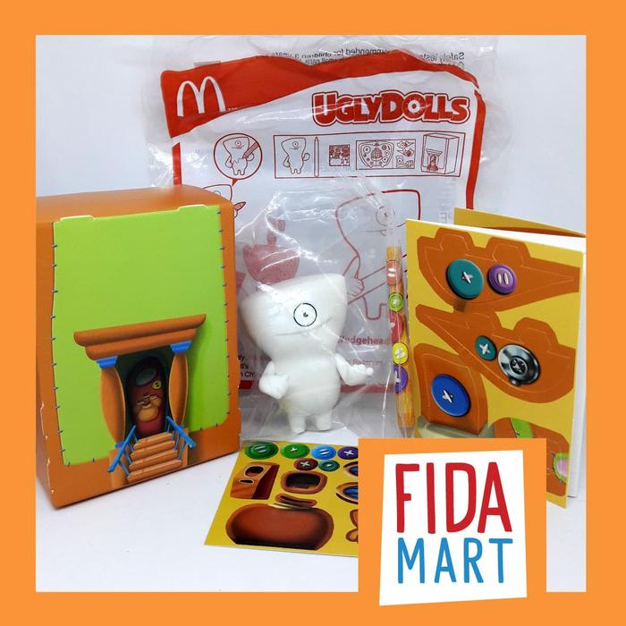 Mainan Happy Meal Ugly Dolls Wedgeheads Bank