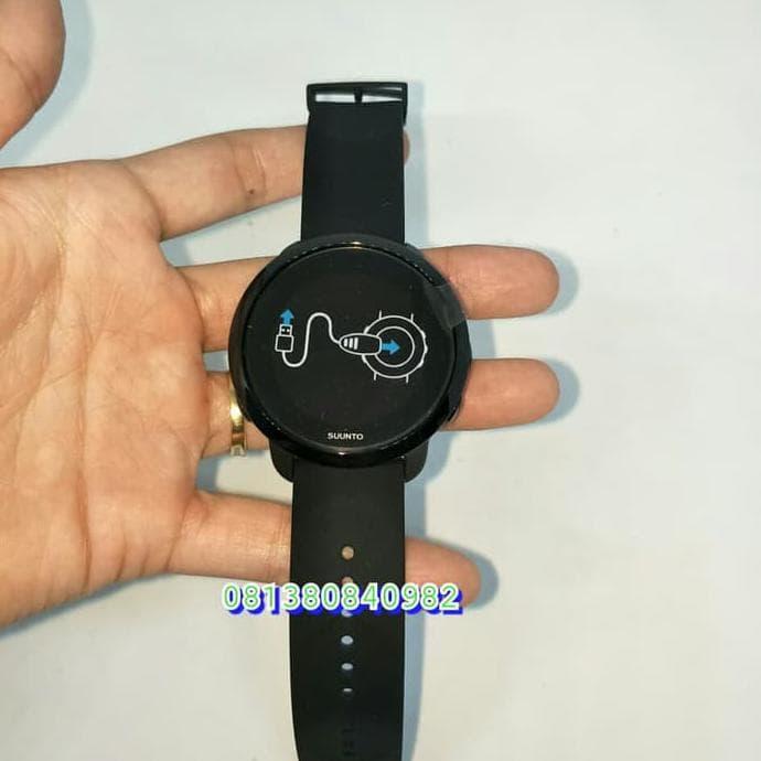 Jam Tangan Suunto Fitness All Black Smart Watch Original Opistore