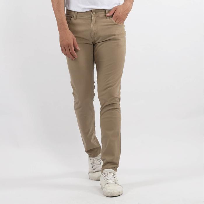 Gambar Edwin Celana Chinos Pria Paris Slim Fit Stretch Khaki - Cokelat Muda, 30 dari EDWIN Indonesia undefined Tokopedia