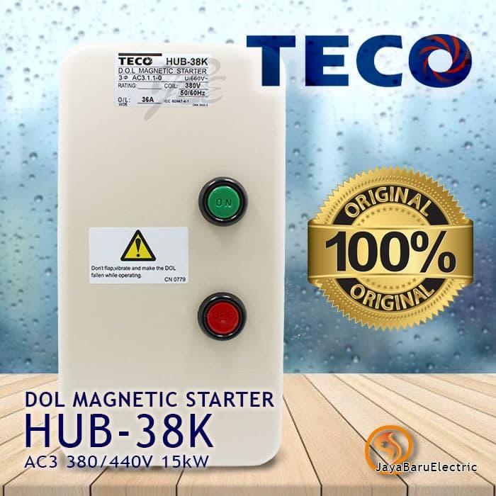 Jual Dol Magnetic Motor Starter Teco Hub 38k Hub38k 15kw 20hp Jakarta Barat Toko Ol Sinar Jaya Baru Tokopedia