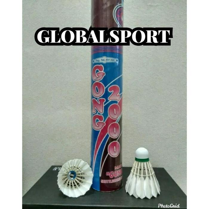 Gambar kok shuttlecock GONG 2000 BIRU ORIGINAL dari Globalsport Store undefined Tokopedia