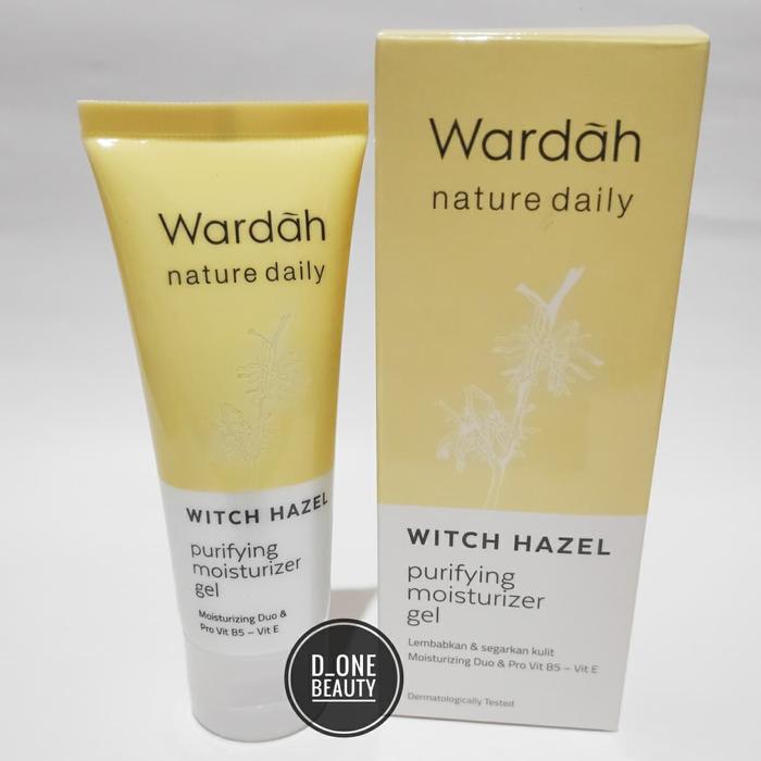nature daily witch hazel purifying moisturizer gel