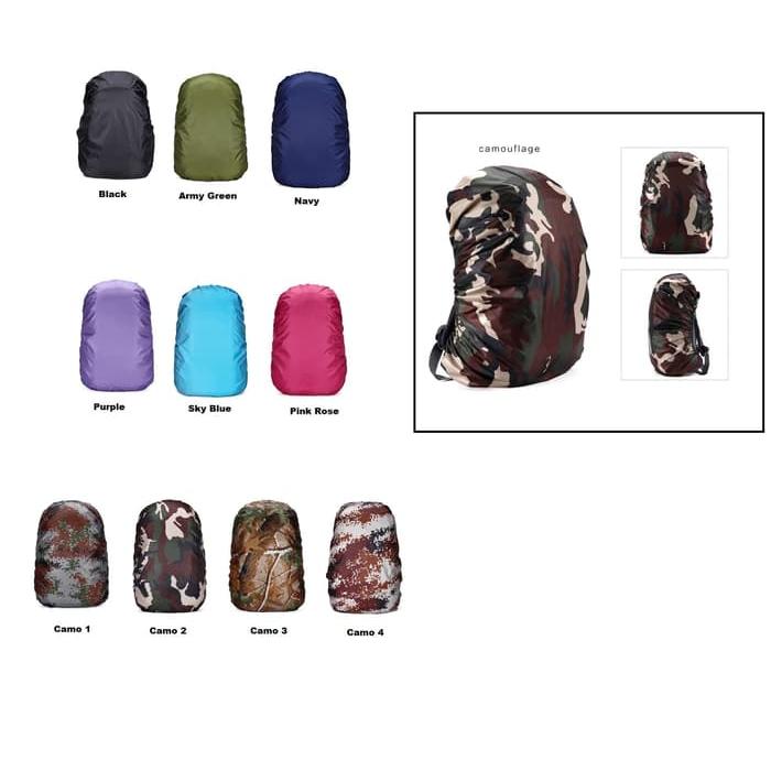 Gambar Rain Coat cover Bag - Sarung Tas Ransel Anti Air Hujan Waterproof F140 - Ungu dari Gosir Shop undefined Tokopedia