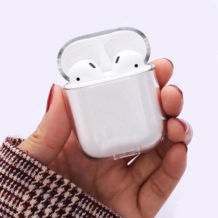 Jual APPLE Airpods Case Transparant Transparent Bening Hard