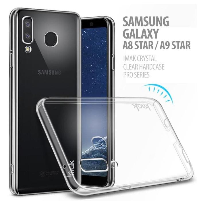 Gambar Samsung Galaxy A8 Star / A9 Star IMAK Ori Clear Hard Case Casing Cover - Clear dari Maxxi Computer undefined Tokopedia