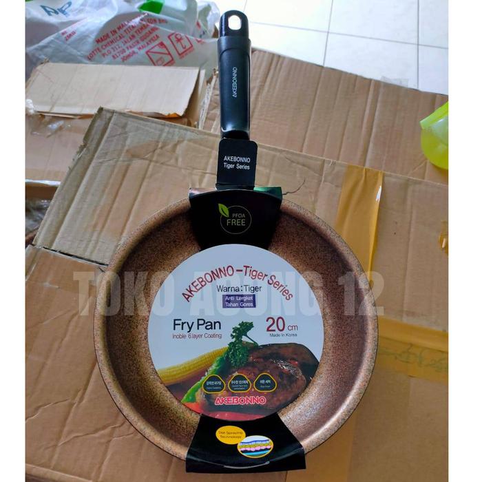 Gambar AKEBONNO INOBLE PAN AND WOK / Tiger Seris - NO 20 Fry Pan dari Toko Acong 12 undefined Tokopedia