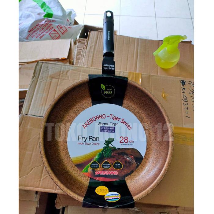 Gambar AKEBONNO INOBLE PAN AND WOK / Tiger Seris - NO 28 Fry Pan dari Toko Acong 12 undefined Tokopedia