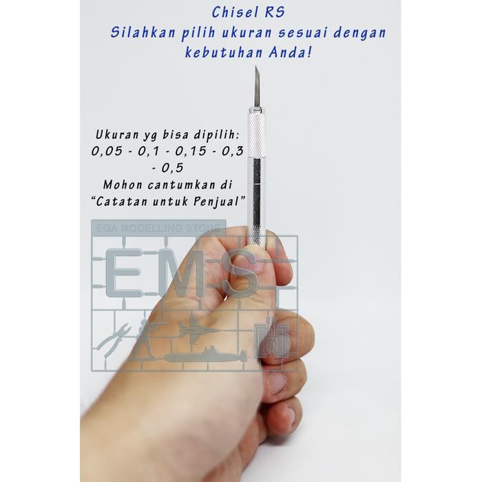 Gambar Chisel Gundam / Tools Gundam / Alat Pendukung Modifikasi Model Kit dari Ega Modelling Store undefined Tokopedia
