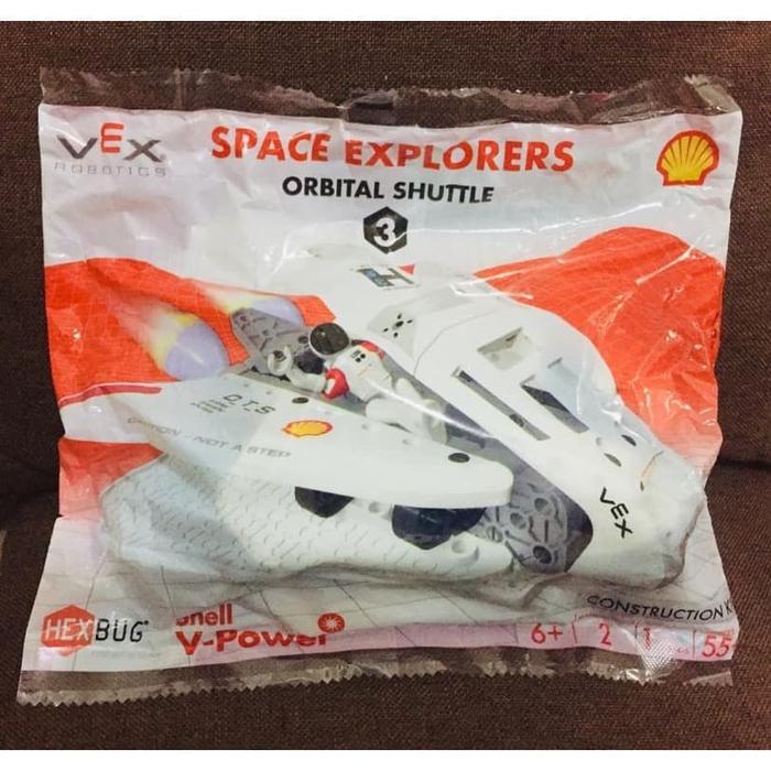 Gambar Shell Power Space Explorers Orbital Shuttle VEX Robotics HEXBUG Robot dari Double Di Store undefined Tokopedia