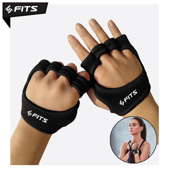 Gambar SFIDN FITS Crosspalm Glove Sarung Tangan Gym Olahraga - M dari SFIDN FITS Shop undefined Tokopedia