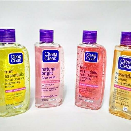 varian clean and clear face wash