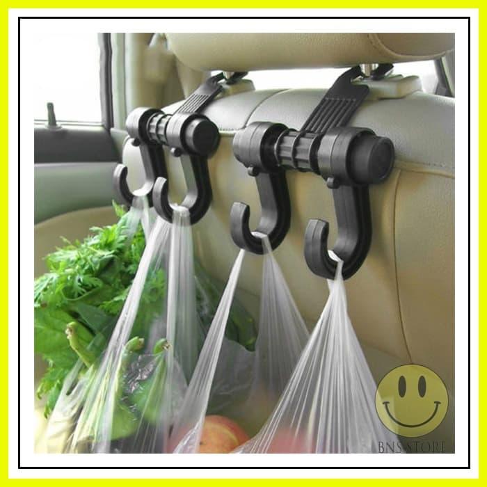 Gambar Gantungan Barang Jok Mobil Portable Car Hanger dari BNS STORE'S undefined Tokopedia