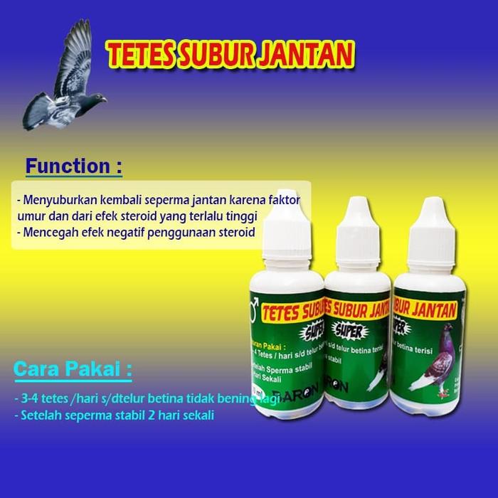 Gambar OBAT MERPATI - BARON TETES SUBUR JANTAN dari CV. RING MANDOR undefined Tokopedia