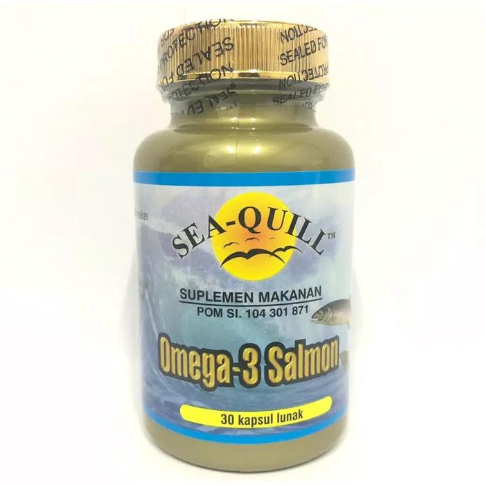 Jual SEA-QUILL OMEGA-3 SALMON ISI 30 KAPSUL 100% ORIGINAL - Jakarta Utara -  BnCshops | Tokopedia