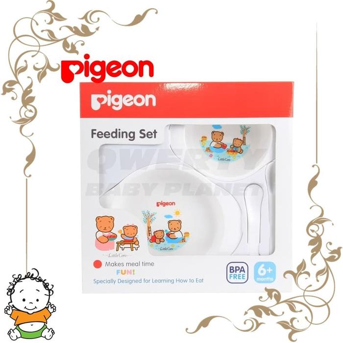 Gambar Pigeon Feeding Set Mini dari Qwerty Baby Planet undefined Tokopedia