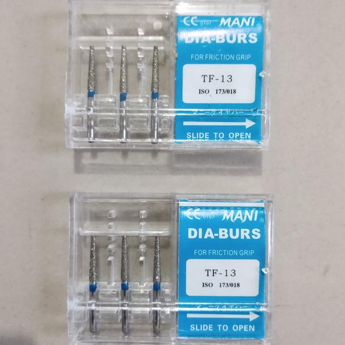 Gambar TAPPERED FISSURE BUR Kode TF-13 Mani Bur - 1 pieces dari original dental tangsel undefined Tokopedia