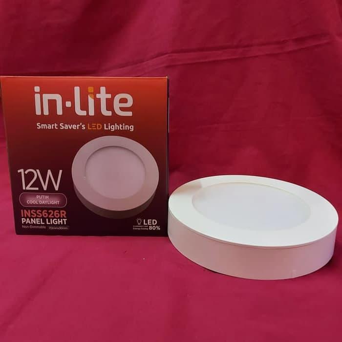 Gambar Lampu DownLite/Light Panel Led Inlite INSS626R 12w OB/OutBow - Kuning dari Pojok Jaya Elektrik undefined Tokopedia