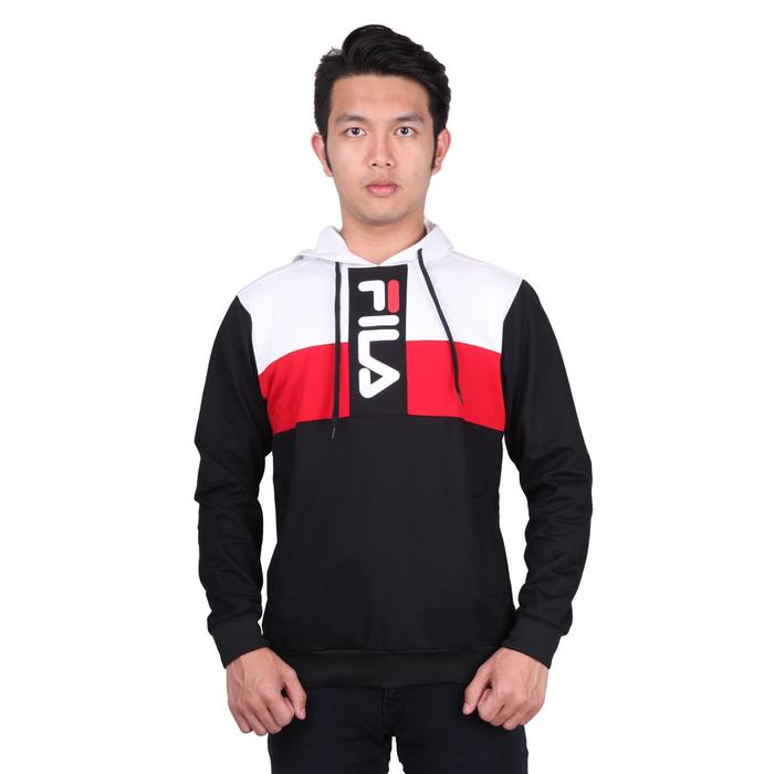 Gambar Fila Mens Sports Style Willy Sweater Hoodie Olahraga Pria - S dari FILA Official Store undefined Tokopedia