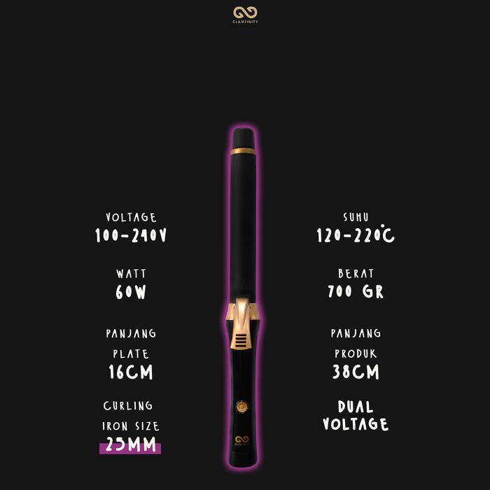 Gambar Promo Bundle Glamfinity Ionic Curling Iron + Super Ionic Air Dryer - 25 dari Glamfinity.id undefined Tokopedia
