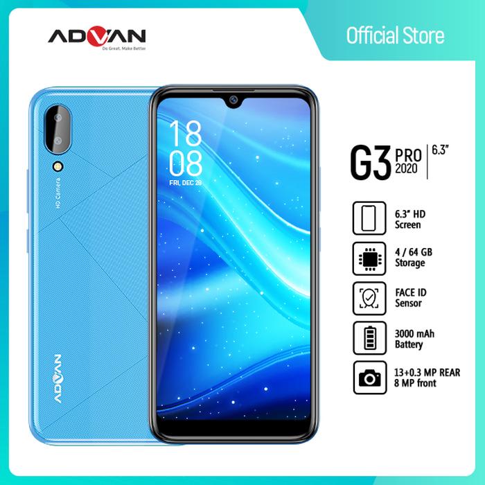 Gambar Advan G3 Pro 4/64 Ram 4GB Internal 64GB Garansi Resmi dari Dunia Komunikasi undefined Tokopedia