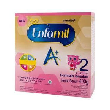 Gambar Enfamil A+ 2 400gr | Susu | Bayi | Formula MURAH dari vindy_aprilia undefined Tokopedia
