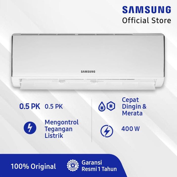 Jual Ac Samsung 1 2 Pk Ar 05 Nrfldwknse Freon R410 0 5 Pk Kota Palembang Cv Tiga Putra Mandirii 