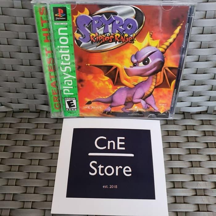 Jual CD Games Playstation 1 / PS1 Original Spyro Ripto's Rage - Kota ...