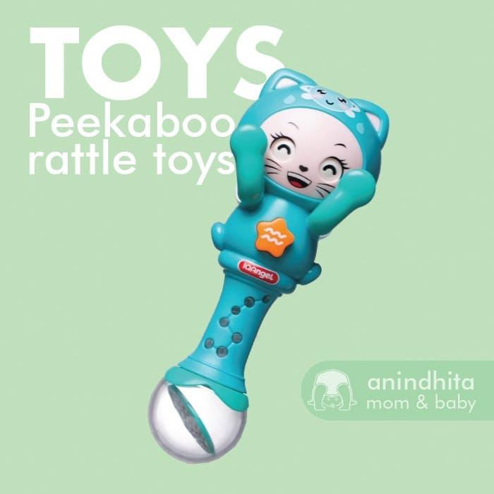 Gambar IQ ANGEL Peekaboo Smart Rattle Mainan Motorik Edukasi Bayi Bersuara dari ANINDHITA Mom and Baby undefined Tokopedia