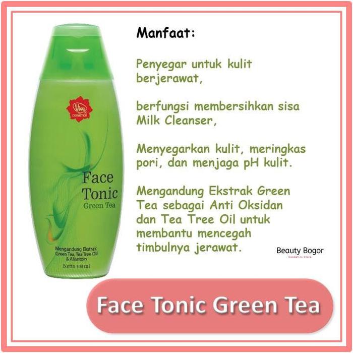 face tonic green tea