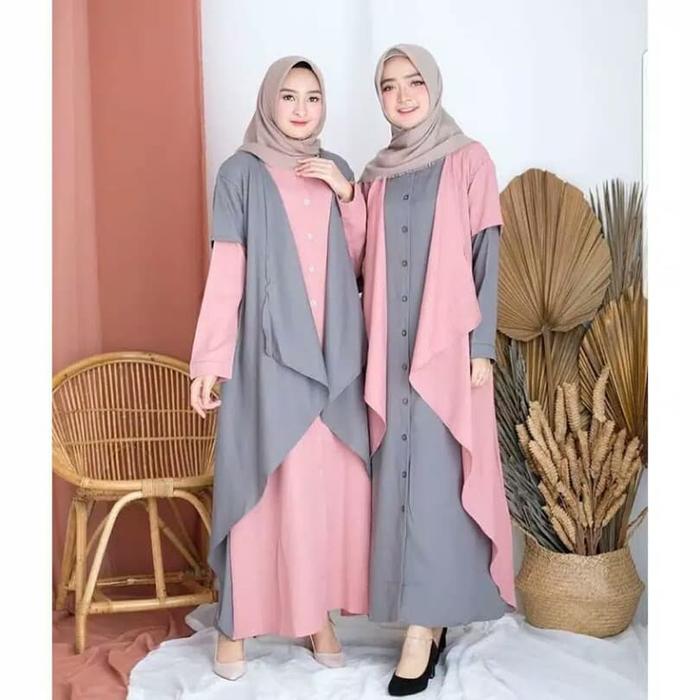 Jual Gamis Sabyan Mostcrepe Kombinasi Abu Abu Kota Cilegon Gamiscantikcilegon Tokopedia 22+ model baju kondangan hijab simpel elegantria via elegantria.com. gamis sabyan mostcrepe kombinasi abu abu