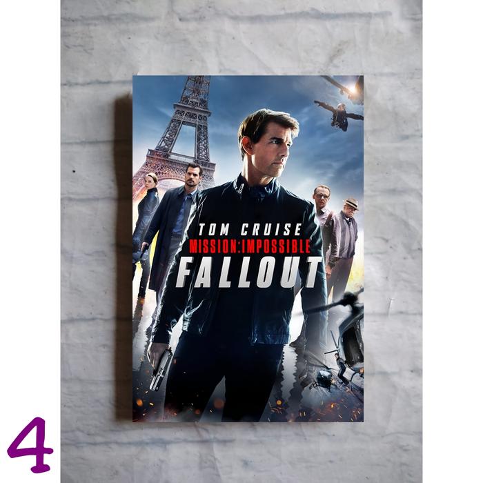 Jual Poster Film Mission Impossible Fallout Tom Cruise Hiasan Dinding Kayu Gambar 4 Kab Purbalingga Replica Toys Diecast 