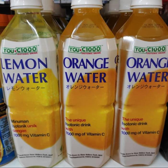 Gambar You C1000 Water Lemon Dan Orange - Lemon dari WARMUT (Warung Semut) undefined Tokopedia