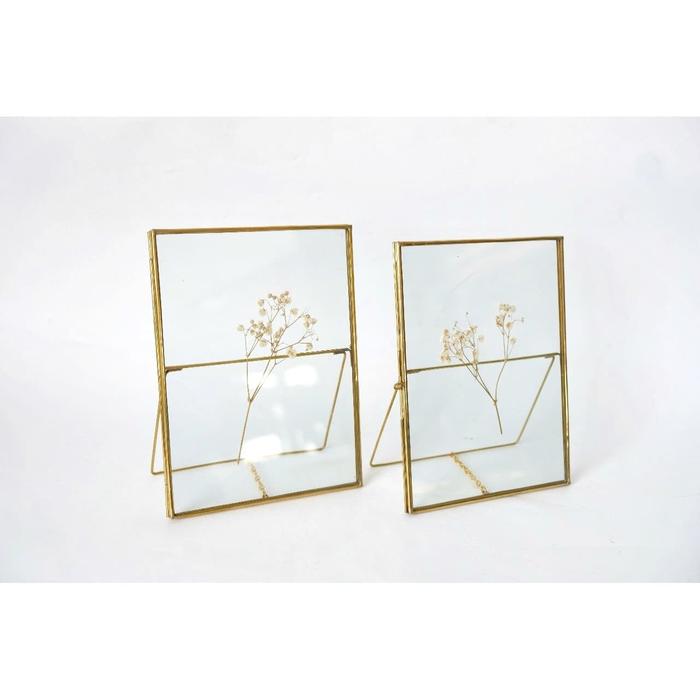 Gambar Standing Brass Frame dari Kanva Home & Living undefined Tokopedia