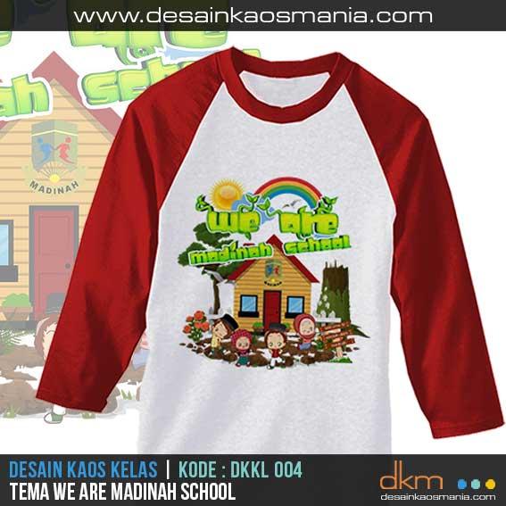 Gambar KAOS KELAS TEMA WE ARE MADINAH SCHOOL - M dari CETAK KAOS MANIA undefined Tokopedia