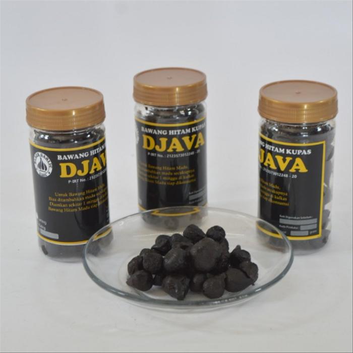 Gambar Bawang Hitam Lanang Kupas Fermentasi Black Garlic Djava dari shopistored undefined Tokopedia