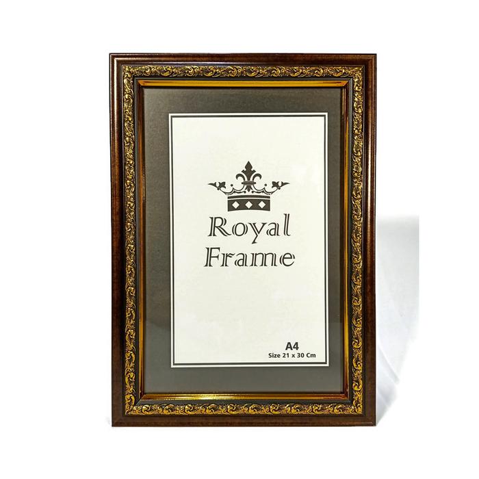 Gambar FRAME FOTO / PIGURA / FIGURA 8R A4 20X30 MOTIF - Cokelat dari KnRAcc undefined Tokopedia