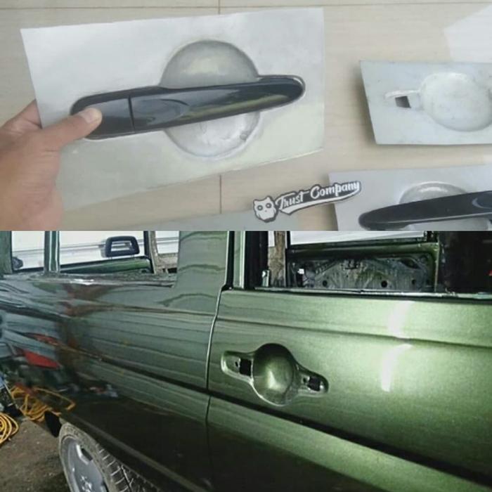 Jual Custom Handle Luar Kijang Super Grand Rover Kapsul Carry Pick Up Kab Bogor Trust Company Tokopedia