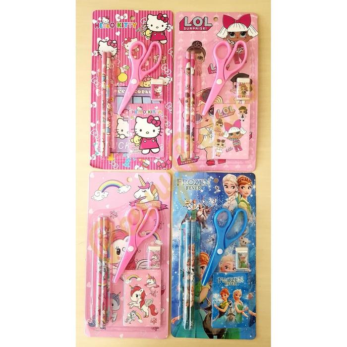 Gambar Study Set / Paket Alat tulis Model Karakter Unik dan Lucu dari PennyPenno undefined Tokopedia