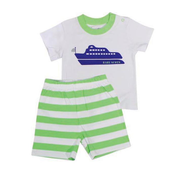 Gambar Baju Bayi/pakaian anak Baby Scots AD173 - Hijau dari Babyscots undefined Tokopedia