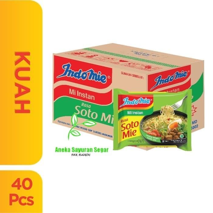 Gambar Indomie Soto Mie 1 Dus Murah Isi 40 Pcs dari Aneka Sayuran Segar undefined Tokopedia